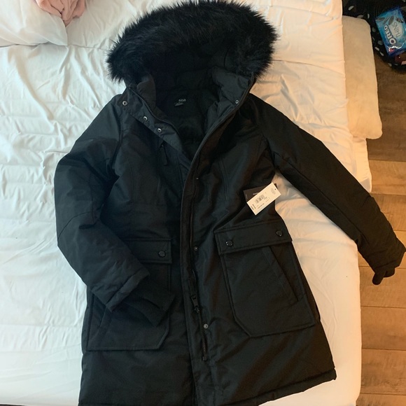 Ann Taylor Jackets & Blazers - Black downed winter jacket NEW